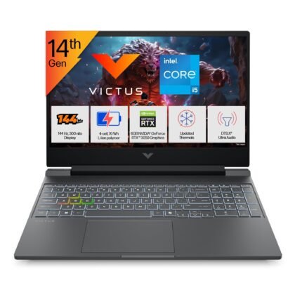 HP Victus, AMD Ryzen 7 7445HS, 4GB RTX 2050, 16GB DDR5(Upgradable) 512GB SSD, FHD, 144Hz, 300 nits, IPS, 15.6''/39.6cm, Win11, M365* Office24