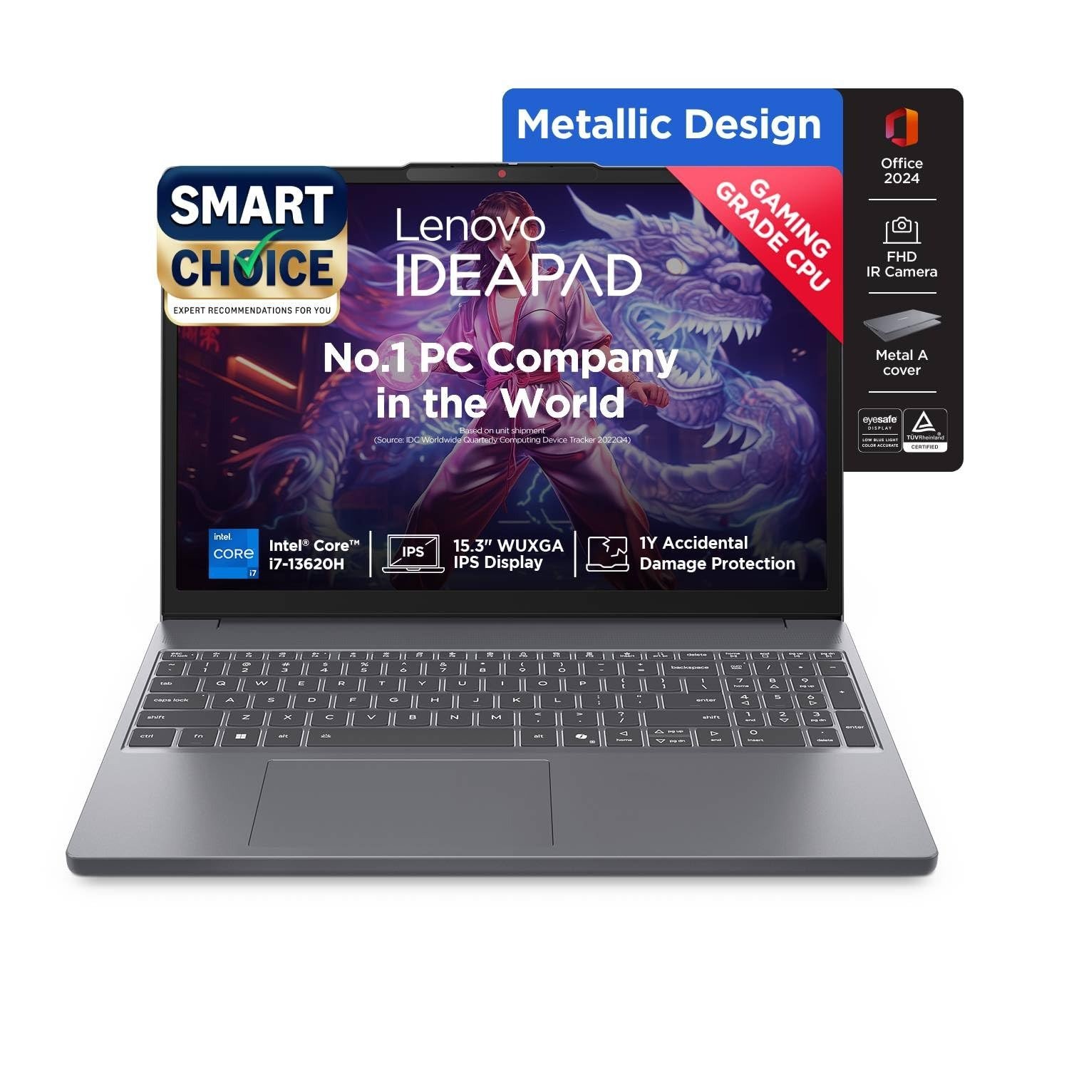 MSI Thin A15, AMD 7th Gen. Ryzen 5 7535HS, 40CM FHD 144Hz Gaming Laptop (16GB/512GB NVMe SSD/Windows 11 Home/NVIDIA GeForce RTX 2050, GDDR6 4GB/Cosmos Gray/1.8Kg) B7UCX-105IN