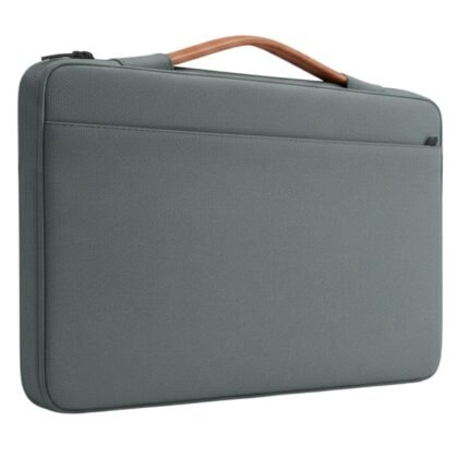 Dyazo 15.6 Inch Laptop Sleeve with Handle & Front Accessory Pocket with Organized Compartments | Soft Interior Padded Protective Case